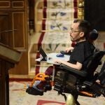 El portavoz de Unidas Podemos en el Congreso, Pablo Echenique, en una sesión plenaria, en el Congreso de los Diputados