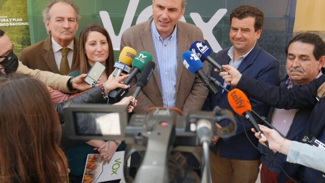 El secretario general de Vox, Javier Ortega Smith