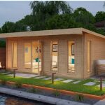 Las casas y casetas de madera son una buena solución para añadir un espacio adicional con múltiples usos