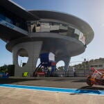Primer entrenamiento libre previo al comienzo del Gran Premio de España de MotoGP. EFE/Román Ríos