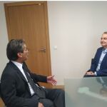 Hach Ahmed con Rodríguez Zapatero