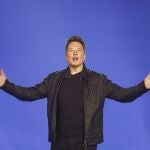 FILE - Tesla CEO Elon Musk introduces the Cybertruck at Tesla's design studio Thursday, Nov. 21, 2019, in Hawthorne, Calif. Musk has laid out some bold, if still vague, plans for transforming Twitter into a place of â€œmaximum fun!â€ once he buys the social media platform for $44 billion and takes it private. (AP Photo/Ringo H.W. Chiu, File)