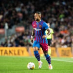 Memphis Depay con el Barcelona.