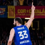 Niko Mirotic, durante la sede ante el Bayern Múnich
