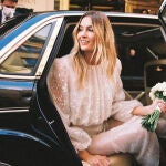 Camille Charrière de novia francesa y glamurosa.