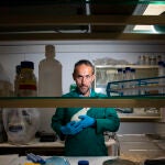 El investigador José Antonio López, en la UCM