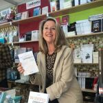 La escritora Luz Macías en la Feria del Libro de Valencia