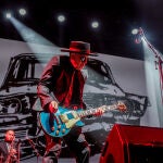 El grupo ‘Siniestro Total’ durante su concierto celebrado con motivo del 40 aniversario, en el Wizink Center