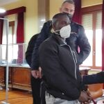 El acusado en la Audiencia de Jaén