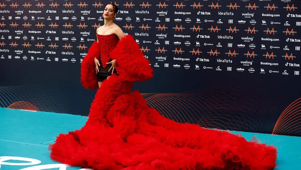 Chanel en el Opening Ceremony de Eurovisión.