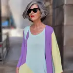 Carmen Gimeno con vestido de Zara.