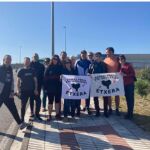 Recibimiento al etarra Altable tras salir de la cárcel de Pamplona a donde el Gobierno le había trasladado para que estuviera cerca de su casa (Etxerat)