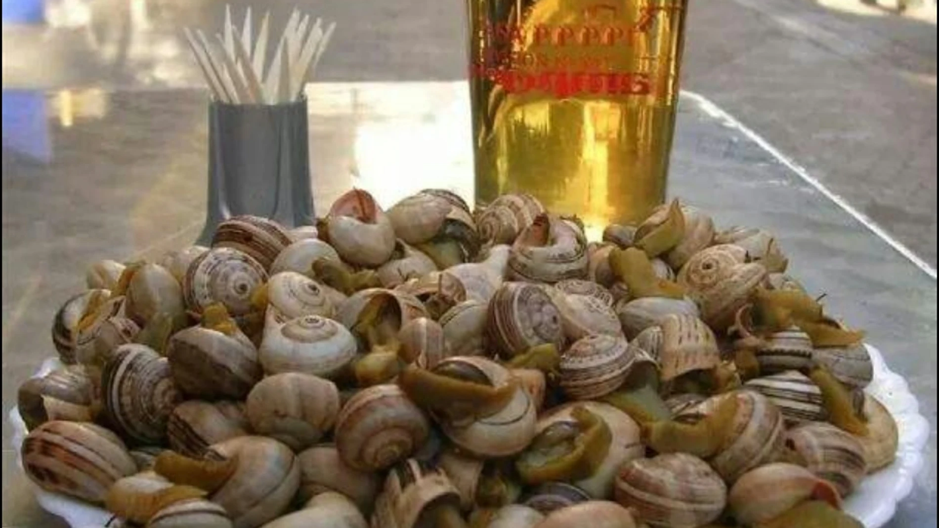 El consumo de caracoles es muy popular en Valencia