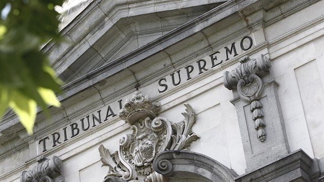 Fachada de la sede del Tribunal Supremo