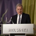 EL presidente finés Sauli Niinisto