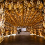 Inauguración del Campus del Jamón de la empresa Montenevado, en Carbonero el Mayor