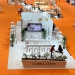 Expositor de Castilla y León en la Feria de Bilbao