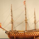 Maqueta del San Telmo en el Museo Naval