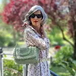 Carmen Gimeno con vestido camisero.