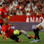 Salva Sevilla con el Real Mallorca. EFE/Julio Muñoz