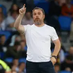 El entrenador del Cádiz, Sergio González. EFE/Javier Etxezarreta