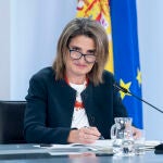 La vicepresidenta tercera y ministra para la Transición Ecológica y el Reto Demográfico, Teresa Ribera