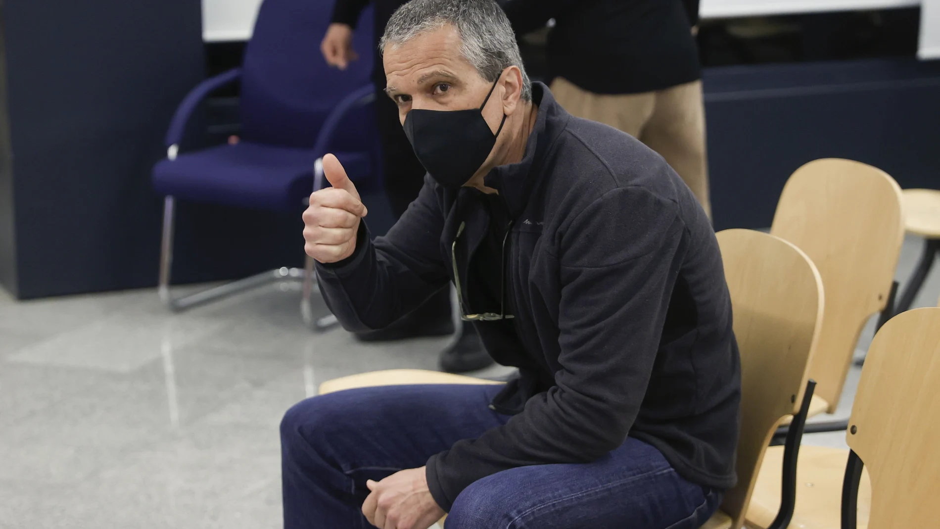 El histórico exdirigente de ETA Juan Carlos Iglesias Chouzas, "Gadafi", durante el juicio celebrado en la Audiencia Nacional