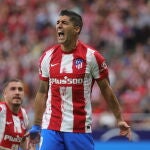 Luis Suárez no pudo marcar en su despedida del Atlético