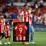 El delantero uruguayo del Atlético de Madrid, Luis Suárez. EFE/Chema Moya