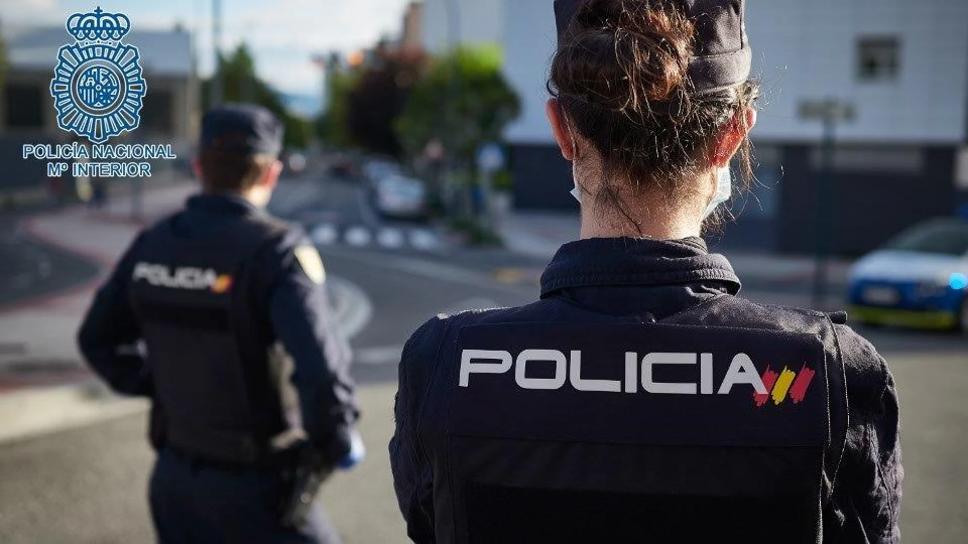 Patrulla de la Policía Nacional. POLICIA NACIONAL