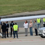 Don Juan Carlos se reune con Pedro Campos y Cristina Franze