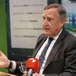 El reelegido presidente de la Cámara de Contratistas de Castilla y León, Enrique Pascual
