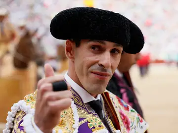 El diestro Alejandro Talavante durante la corrida de la Feria de San Isidro celebrada este viernes en la Plaza de Torosde Las Ventas. EFE/Juanjo Martín El diestro Alejandro Talavante durante la corrida de la Feria de San Isidro celebrada este viernes en la Plaza de Torosde Las Ventas. EFE/Juanjo Martín