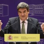 El ministro de Inclusión, Seguridad Social y Migraciones, José Luis Escrivá