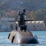 El S-81 durante las pruebas en puerto