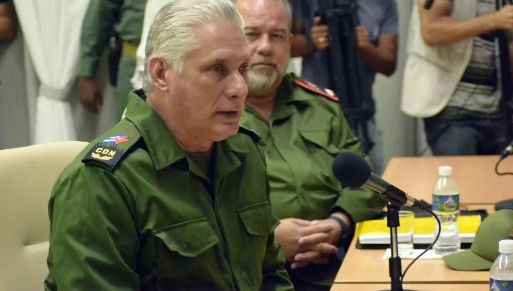 El presidente de Cuba, Miguel Díaz-Canel