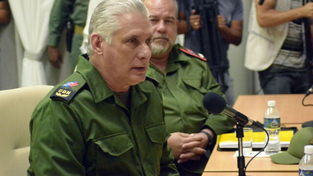 El presidente de Cuba, Miguel Díaz-Canel
