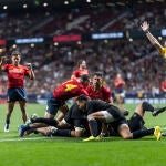 España se midió con los All Blacks en un amistoso en el Metropolitano