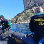 Rescate del menor desaparecido en la playa de Canet d'en Berenguer (Valencia)