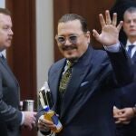 Johnny Depp durante su juicio contra Amber Heard