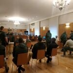 Los integrantes de la 'Banda del BMW' comparecen en la Audiencia de Valladolid