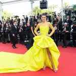 Marta Lozano en el estreno de la película 'Three Thousand Years of Longing' en el 75º festival internacional de cine de Cannes, sur de Francia, el viernes 20 de mayo de 2022.