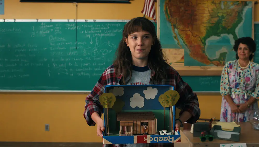 Millie Bobby Brown en la nueva temporada de "Stranger Things" - Cr. Courtesy of Netflix © 2022