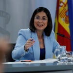 La ministra de Sanidad, Carolina Darias