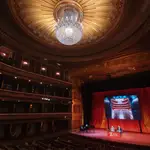 Vista interior del Teatro de la Zarzuela