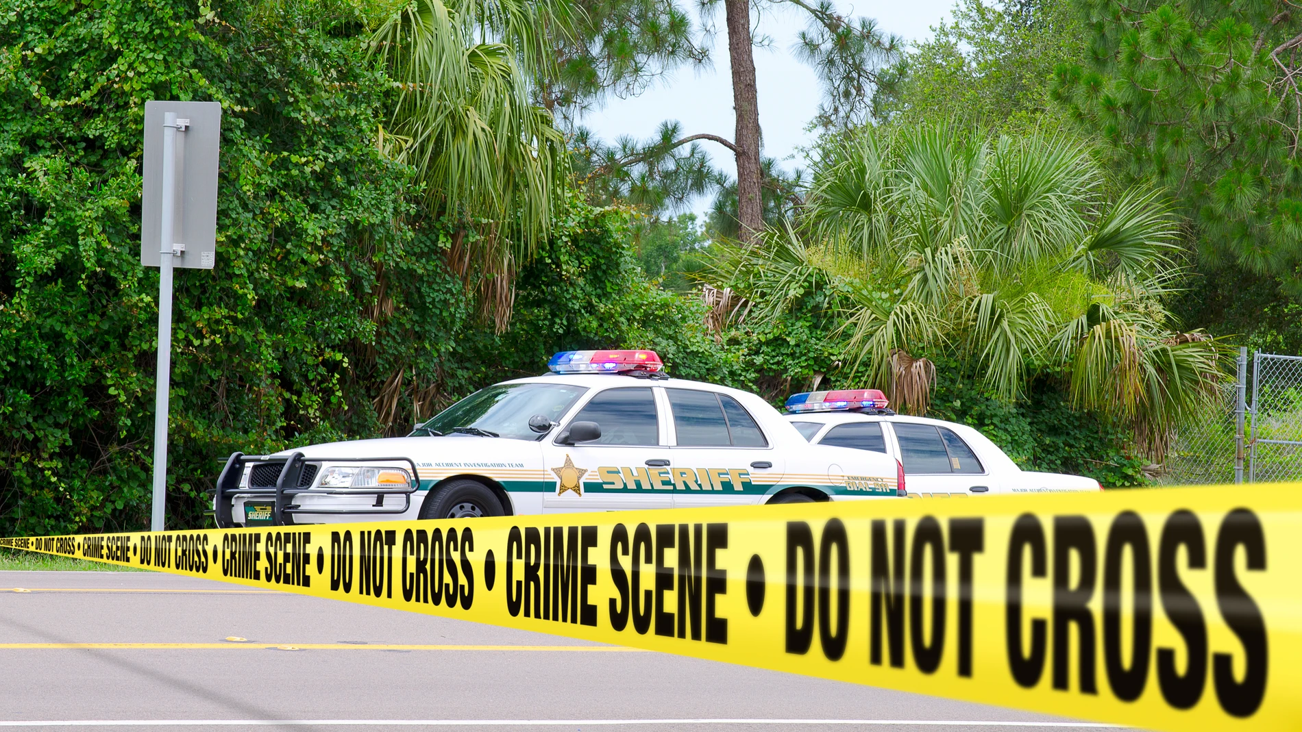 Imagen de archivo de un cordón policial