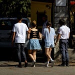 Centro de Menores no acompañados, conocidos como Menas, en la Casa de Campo