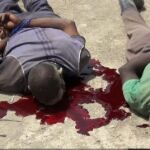 Imágen de cristianos asesinados esta misma semana en Chad (Amaq)