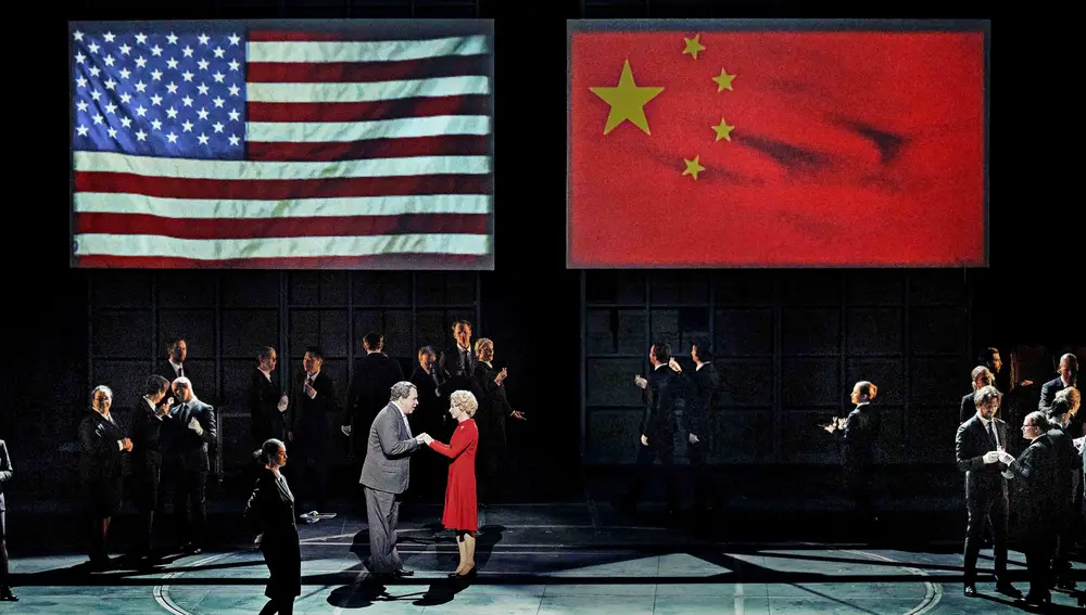 Una escena de "Nixon en China", de John Adams