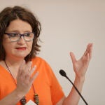La vicepresidenta y Portavoz del Gobierno valenciano, Mónica Oltra